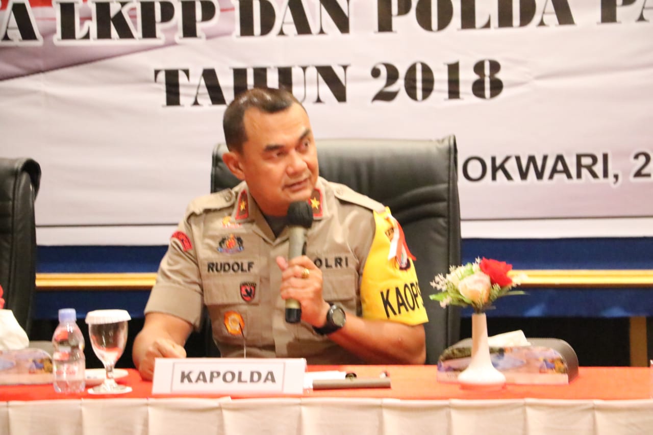 Kapolda PB, Brigjen Pol Drs Rudolf A. Rodja