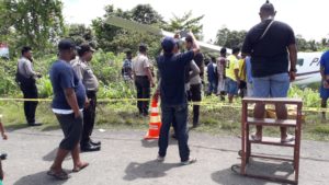 Ini Penyebab Pesawat Alfa Trans PK-ASE Tergelincir