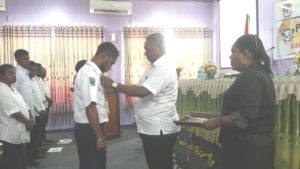 KPU R4 Kukuhkan 55 Relawan Demokrasi Pemilu 2019