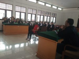 Didampingi 19 Pengacara, Terdakwa R Jalani Sidang Lanjutan