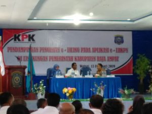 KPK RI Gelar Sosialisasi Pengisian e-Filling Melalui e-LHKPN Dilingkup Pemda R4