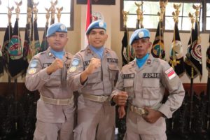 3 Personil Polda PB Masuk FPU Misi Perdamaian PBB