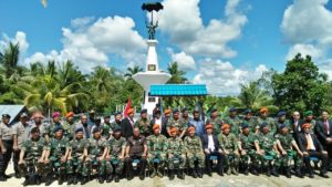 Kasau Hadiri Napak Tilas Sejarah Operasi Serigala di Tugu Trikora Wersar