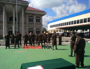 Kejari Sorong Deklarasikan Zona Integritas Bebas Korupsi Birokrasi Bersih Melayani