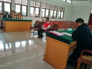 Jadi Kurir Sabu Warga KM 10 Masuk Pasrah Disidang