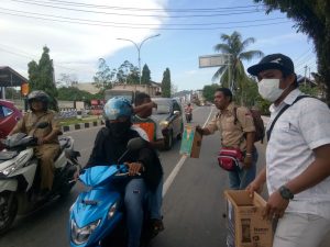Galang Dana Untuk Sentani, Gabungan Wartawan Sorong Gelar Aksi Kemanusiaan