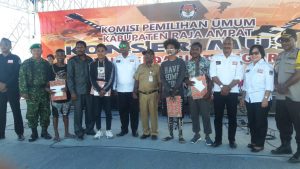 KPU Raja Ampat Gelar Simulasi Pencoblosan, Ini Kata Bupati AFU
