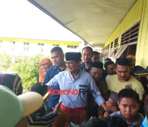 Sandiaga Uno Janji Tingkatkan Kualitas Pendidikan Panti Emeyodere