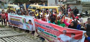 FMCJ Kota Sorong Gelar Aksi Minta Jokowi Kampanye di Lapangan Hockey