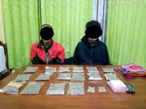 Selundupkan Ganja ke Kota Sorong, 2 Pemuda Ini Diciduk Polisi