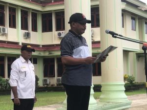 Pimpin Apel Kesiapan Pemilu, Bupati Bintuni Harap ASN Netral