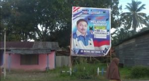 Tidak Taat Aturan, APK Caleg di Tambrauw Masih Banyak Terpajang