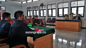 Usai Sidang Perdana, Noval Ajuan Resmi Ditahan PN Sorong