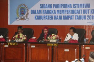 Di Usia ke-16 Tahun Raja Ampat, Bupati AFU Beberkan Capaian Kepemimpinannya