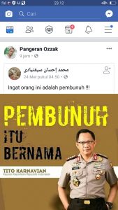 Viralkan Hoax “Kapolri Tito Karnavian Pembunuh” Pangeran Ozzak Diciduk Dalam Lapas Sorong
