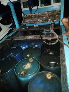 Penyelundupan 3 Ton BBM “Kencing” di Teluk Bintuni Berhasil Digagalkan