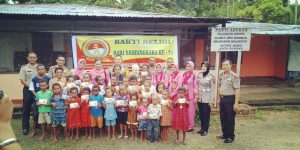Sambangi Panti Asuhan, Polres Sorong Kota Santuni Anak Yatim