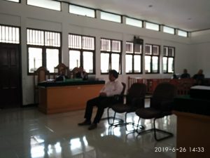 Noval Ajuan Dituntut 4 Bulan Penjara