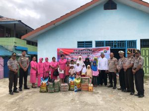 HUT Bhayangkara, Polres Sorsel Kunjungi Purnawirawan dan Panti Asuhan