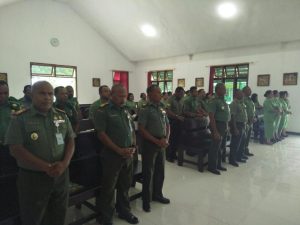 Kodim 1804 Kaimana Gelar Doa Bersama Untuk 12 Awak Helikopter M-17