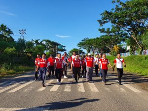 Ribuan Masyarakat Meriahkan Bhayangkara Run di Sorong