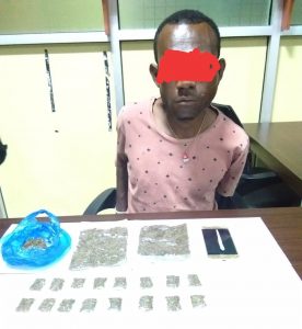 Kantongi Ganja, Pemuda Ini Diciduk Polisi di Hotel Maluku