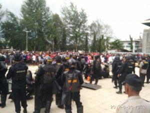 Amankan Manokwari dan Sorong, Polda PB Dibackup 900 Personil BKO dari 4 Polda