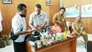 Disperindag R4 Dan BPOM PB Lakukan Sidak Cegah Edaran Produk Kedaluwarsa