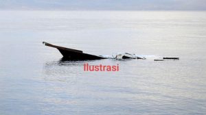 Perahu Bermuatan 20 Penumpang Tenggelam, 2 Meninggal