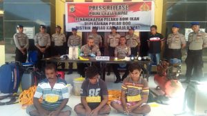 Komplotan Pengebom Ikan di Perairan Raja Ampat Diringkus Polisi