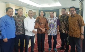 Matangkan Kesiapan HPN 2020, Pengurus PWI Pusat Temui Sekjen Kominfo