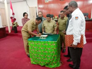 Pemkab Raja Ampat, Akhirnya Teken NPHD KPU dan Bawaslu, Berikut Ini Nilainya
