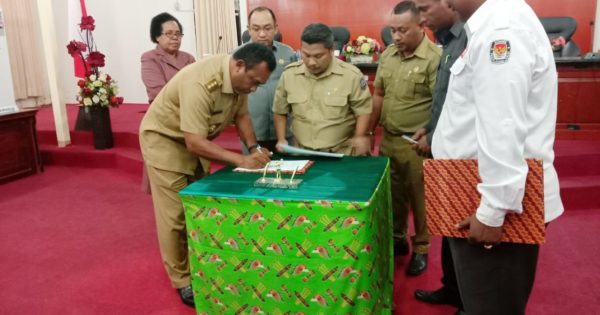 Pemkab Raja Ampat Akhirnya Teken Nphd Kpu Dan Bawaslu Berikut Ini Nilainya Sorongraya Co