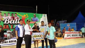Open Turnamen Volley Ball Piala Raja I Resmi Ditutup, Ini Kata Bupati AFU