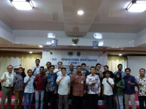 Komitmen Tingkatkan Profesionalisme, PWI Pabar Gelar UKW Angkatan Ke IV