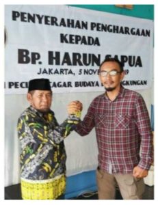 Harun Sapua Pencetus Bukit Harfat di Raja 4 Ini Raih Penghargaan Ekowisata