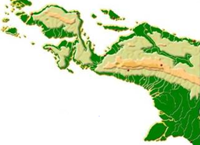 Gambar Peta Tanah Papua