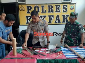 Polres Fakfak Tetapkan 20 Anggota TPNPB Sebagai Tersangka