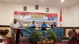 Stevi Ayorbaba Terpilih Sebagai Ketua KNPI Kota Sorong