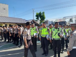Cek Performance Anggota, Kapolres Sorong: Polisi Harus Rapi