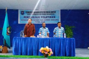 DPMK Raja Ampat Gelar Pelatihan Manajemen BUMDes