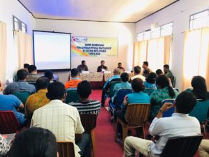 Panwas Distrik Waisai Gelar Rakor Pengawasan Partisipatif