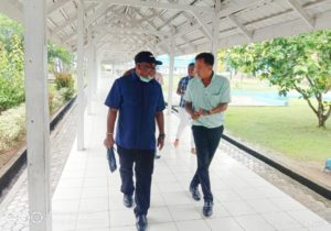Ketua DPRD R4 Tinjau Ruang Isolasi Penanganan Covid-19