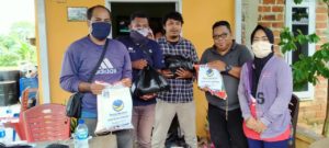 NasDem Papua Barat Salurkan 70 Paket Sembako Kepada Insan Pers