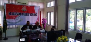Kejaksaan Negeri Sorong Gelar Sidang Tipikor Pengadaan Mobil Ambulans Online