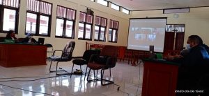 Dalam Sidang Virtual Di PN Sorong Adi Arifin Divonis 4 Tahun Penjara