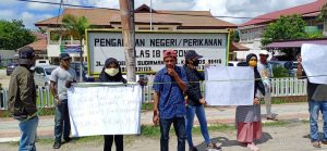Solidaritas Mahasiswa Demo Minta Pembebasan Tahanan Politik Papua
