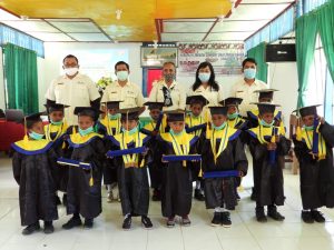 TK Sion Sumano Wisuda Angkatan Pertama