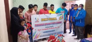 Peringatan HUT SP Ke-92, DPD KNPI Salurkan Bantuan Sembako