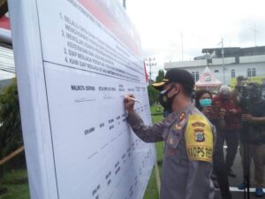 Polres Sorong Kota Deklarasi Cinta Damai